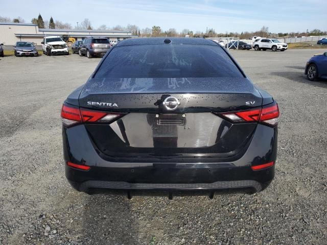 3N1AB8CV9LY258373 - 2020 NISSAN SENTRA SV BLACK photo 6