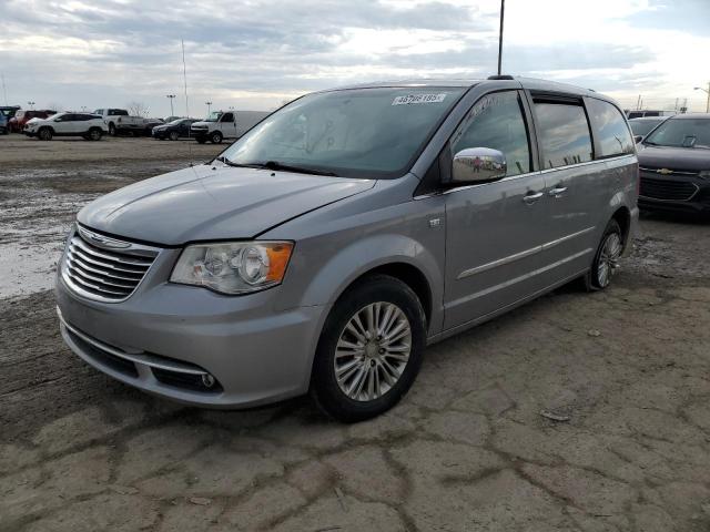 2C4RC1CG8ER364564 - 2014 CHRYSLER TOWN & COU TOURING L GRAY photo 1