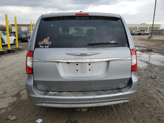 2C4RC1CG8ER364564 - 2014 CHRYSLER TOWN & COU TOURING L GRAY photo 6