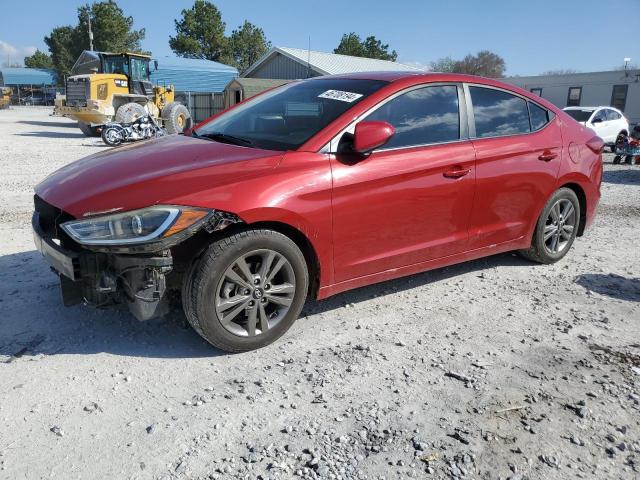 KMHD84LFXHU398187 - 2017 HYUNDAI ELANTRA SE RED photo 1