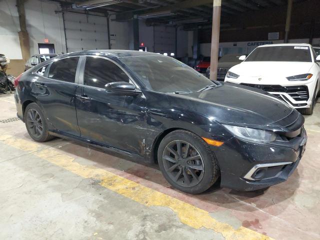 19XFC1F35KE201184 - 2019 HONDA CIVIC EX BLACK photo 4