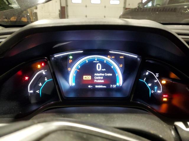 19XFC1F35KE201184 - 2019 HONDA CIVIC EX BLACK photo 9