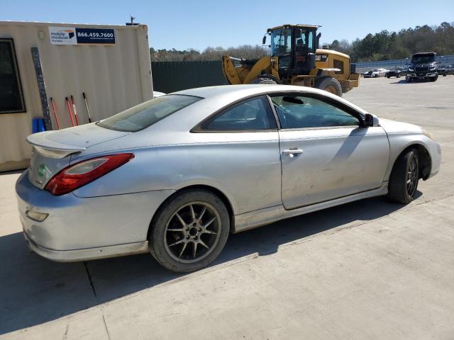 4T1CE30P97U753103 - 2007 TOYOTA CAMRY SOLA SE SILVER photo 3