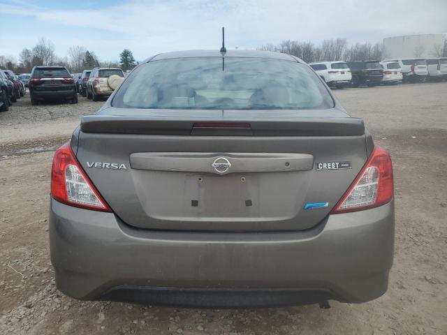 3N1CN7AP6FL879120 - 2015 NISSAN VERSA S GRAY photo 6