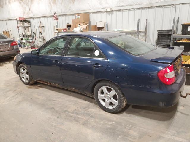 4T1BE32K34U333782 - 2004 TOYOTA CAMRY LE BLUE photo 2