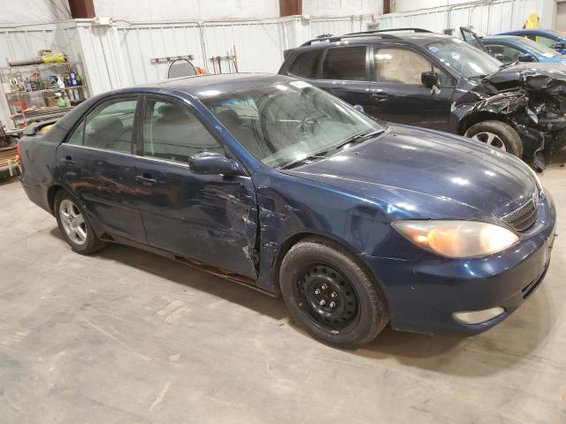 4T1BE32K34U333782 - 2004 TOYOTA CAMRY LE BLUE photo 4