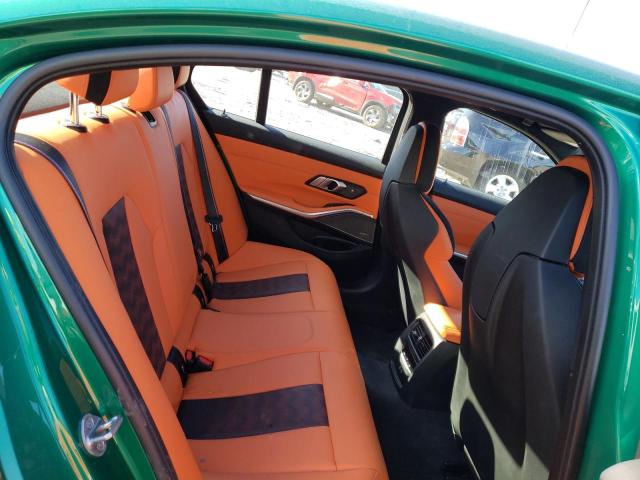 WBS33AY00NFM42062 - 2022 BMW M3 COMPETITION GREEN photo 10