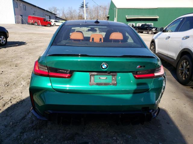WBS33AY00NFM42062 - 2022 BMW M3 COMPETITION GREEN photo 6