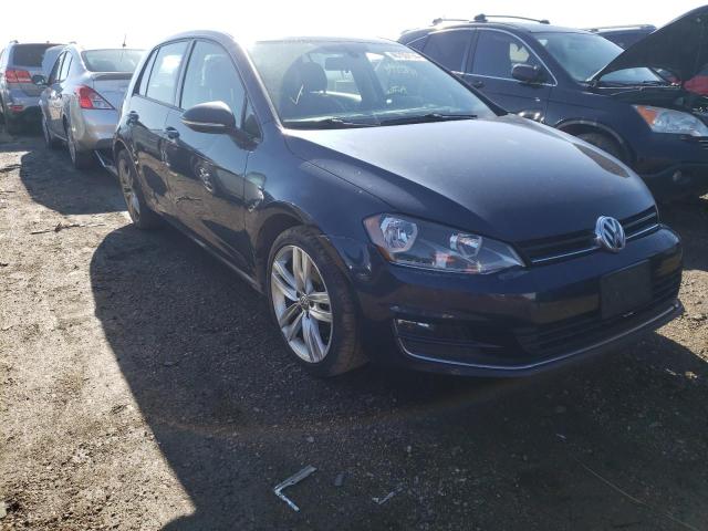 3VW217AU0FM042039 - 2015 VOLKSWAGEN GOLF BLUE photo 4