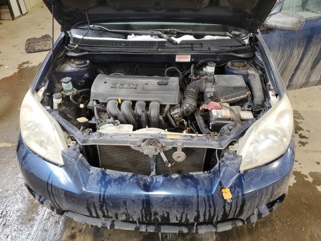 2T1KR32E96C570229 - 2006 TOYOTA COROLLA MA XR BLUE photo 11