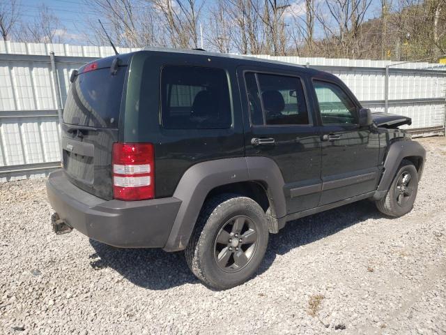 1J4PN3GK8BW542966 - 2011 JEEP LIBERTY RENEGADE GREEN photo 3