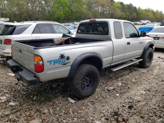 5TESN92N72Z086269 - 2002 TOYOTA TACOMA XTRACAB PRERUNNER ვერცხლისფერი ფოტო 3