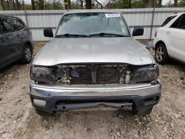 5TESN92N72Z086269 - 2002 TOYOTA TACOMA XTRACAB PRERUNNER ვერცხლისფერი ფოტო 5