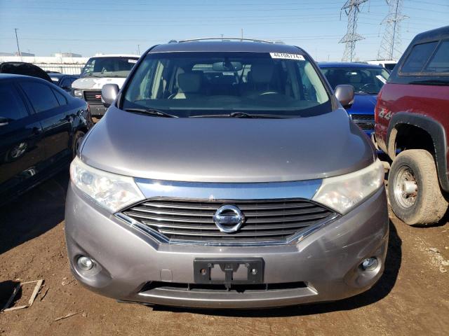 JN8AE2KP2D9060394 - 2013 NISSAN QUEST S GRAY photo 5