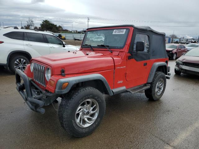 1J4FY29P8VP408950 - 1997 JEEP WRANGLER / SE RED photo 1