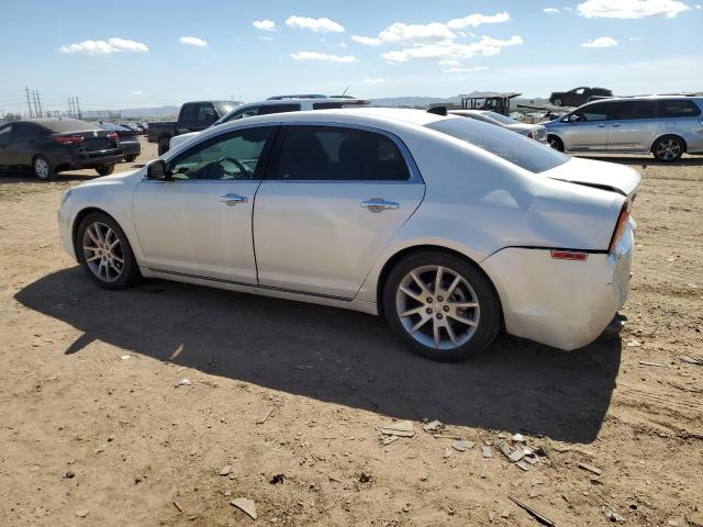 1G1ZG5E73CF139183 - 2012 CHEVROLET MALIBU 4D LTZ WHITE photo 2