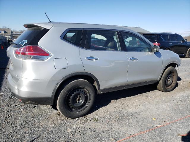 KNMAT2MV6FP530891 - 2015 NISSAN ROGUE S SILVER photo 3