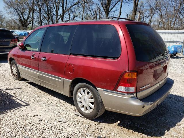 2FMDA58473BB46140 - 2003 FORD WINDSTAR LIMITED RED photo 2