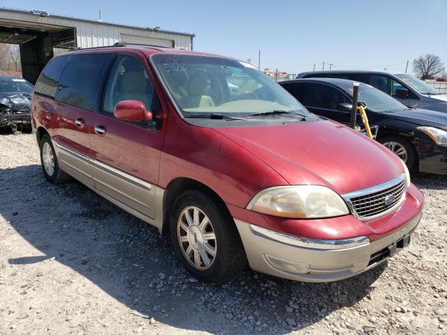 2FMDA58473BB46140 - 2003 FORD WINDSTAR LIMITED RED photo 4