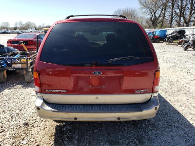 2FMDA58473BB46140 - 2003 FORD WINDSTAR LIMITED RED photo 6