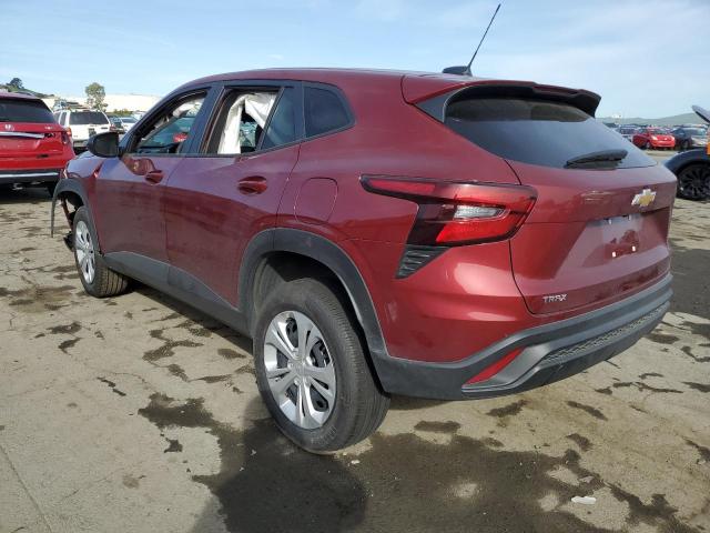 KL77LFE27RC050759 - 2024 CHEVROLET TRAX LS RED photo 2