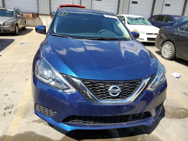 3N1AB7AP4KY443072 - 2019 NISSAN SENTRA SV S BLUE photo 5