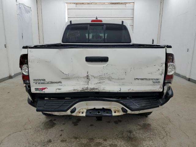 5TFJU4GN2CX020411 - 2012 TOYOTA TACOMA DOUBLE CAB PRERUNNER WHITE photo 6