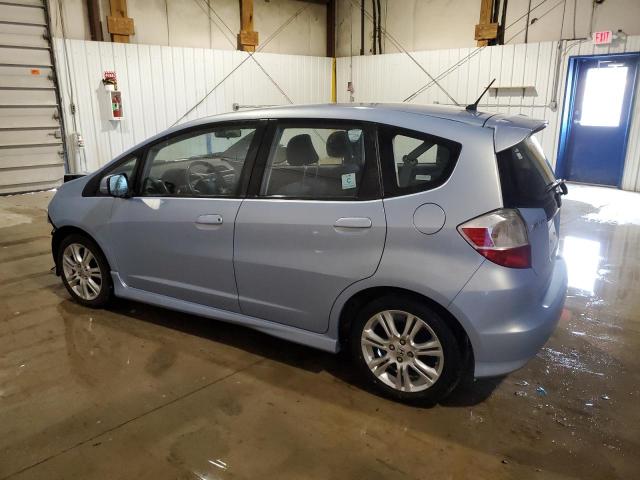 JHMGE88429S010115 - 2009 HONDA FIT SPORT BLUE photo 2