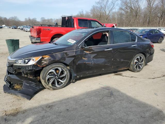 1HGCR2F82GA016802 - 2016 HONDA ACCORD EXL BROWN photo 1