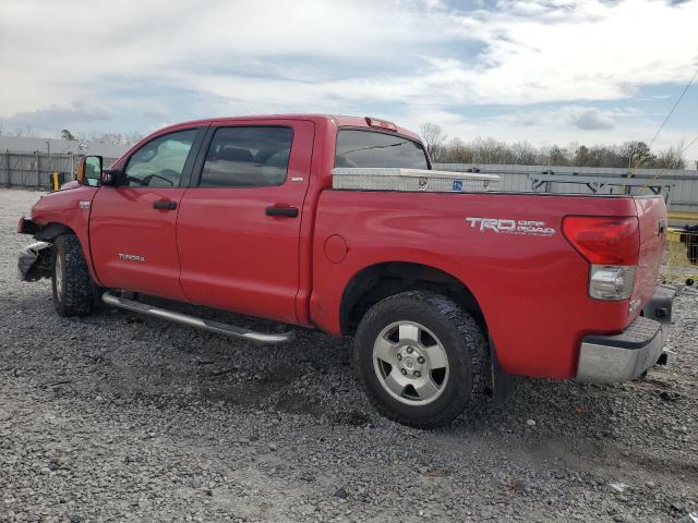 5TBEV54127S461269 - 2007 TOYOTA TUNDRA CREWMAX SR5 RED photo 2