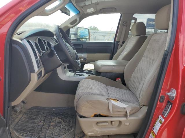 5TBEV54127S461269 - 2007 TOYOTA TUNDRA CREWMAX SR5 RED photo 7