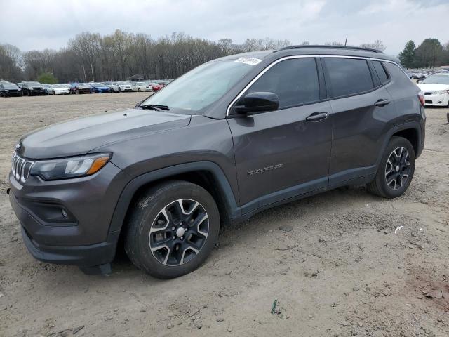 3C4NJCBB1NT119561 - 2022 JEEP COMPASS LATITUDE GRAY photo 1