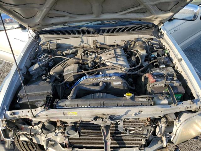 5TEGN92N81Z800818 - 2001 TOYOTA TACOMA DOUBLE CAB PRERUNNER SILVER photo 11