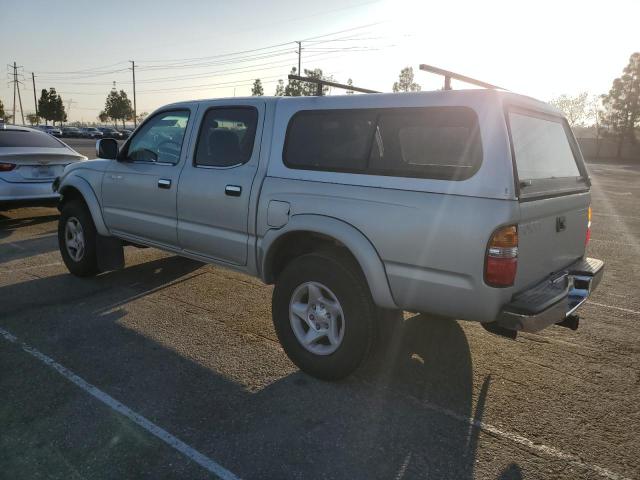 5TEGN92N81Z800818 - 2001 TOYOTA TACOMA DOUBLE CAB PRERUNNER SILVER photo 2