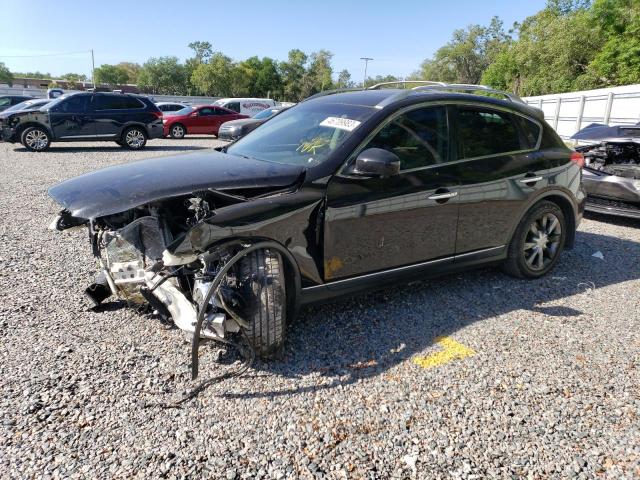 JN1AJ0HPXCM400537 - 2012 INFINITI EX35 BASE შავი ფოტო 1