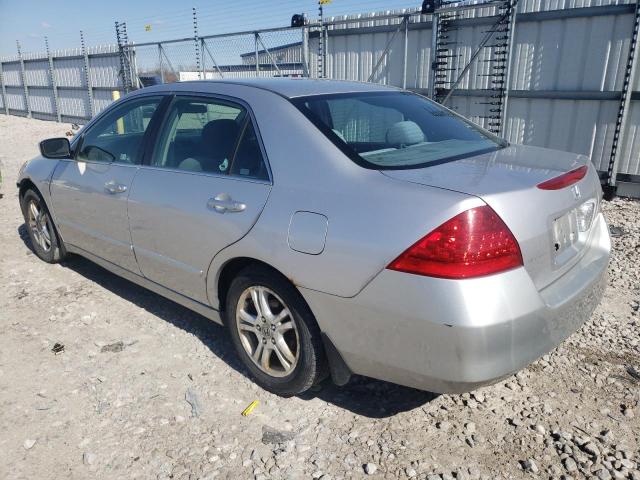 1HGCM56347A019916 - 2007 HONDA ACCORD SE SILVER photo 2