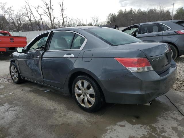 5KBCP3F8XAB003757 - 2010 HONDA ACCORD EXL GRAY photo 2