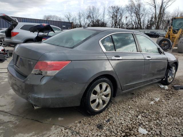 5KBCP3F8XAB003757 - 2010 HONDA ACCORD EXL GRAY photo 3