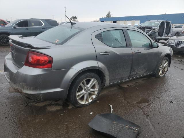 1C3CDZEG9CN211723 - 2012 DODGE AVENGER SXT GRAY photo 3