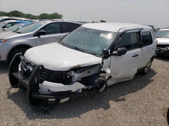 1FM5K8AR0HGD92438 - 2017 FORD EXPLORER POLICE INTERCEPTOR WHITE photo 1