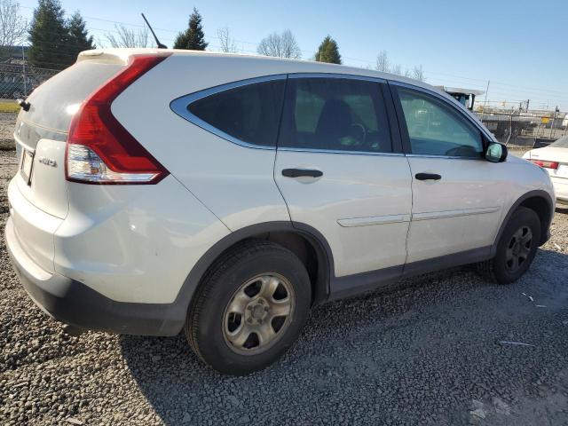 5J6RM4H32DL057915 - 2013 HONDA CR-V LX WHITE photo 3