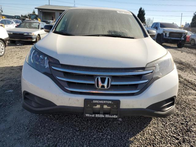 5J6RM4H32DL057915 - 2013 HONDA CR-V LX WHITE photo 5