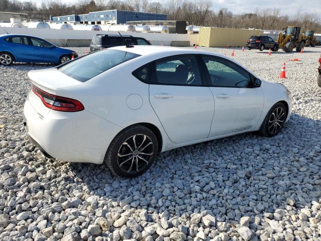 1C3CDFBB4ED907888 - 2014 DODGE DART SXT WHITE photo 3