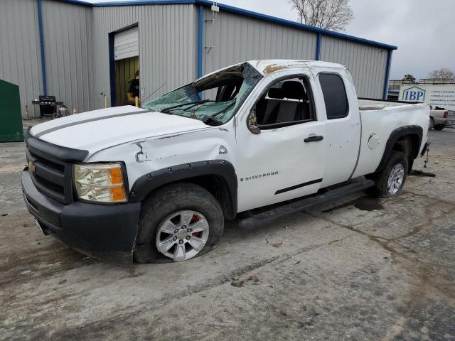 1GCEK19019Z225691 - 2009 CHEVROLET 1500 SILVE K1500 WHITE photo 1