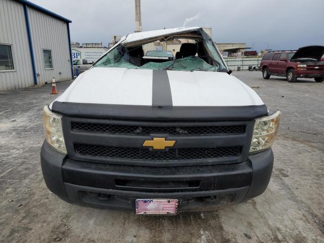 1GCEK19019Z225691 - 2009 CHEVROLET 1500 SILVE K1500 WHITE photo 5