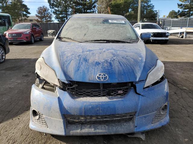 2T1LE40EX9C003217 - 2009 TOYOTA COROLLA MA S BLUE photo 5