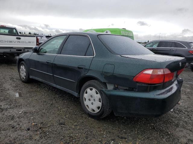 JHMCG6656XC011218 - 1999 HONDA ACCORD LX GREEN photo 2