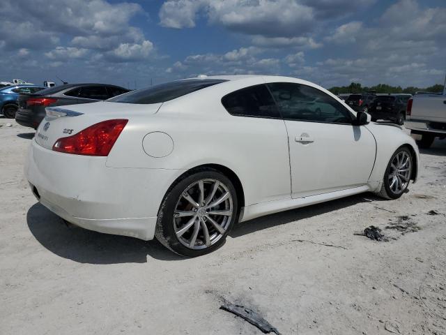 JNKCV64EX9M602352 - 2009 INFINITI G37 BASE WHITE photo 3