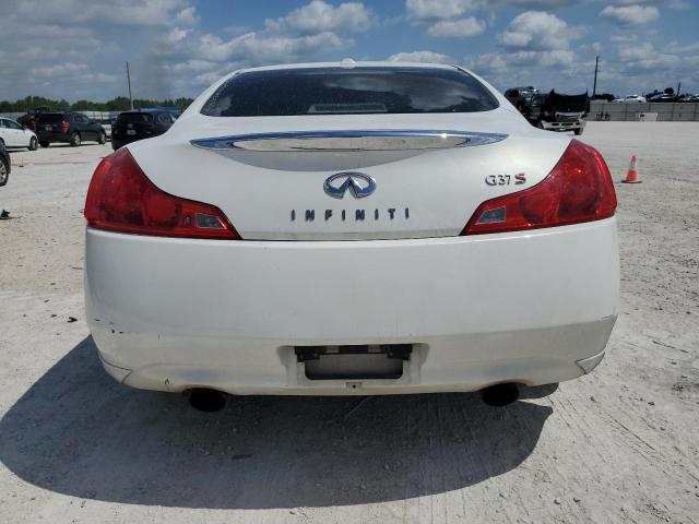 JNKCV64EX9M602352 - 2009 INFINITI G37 BASE WHITE photo 6