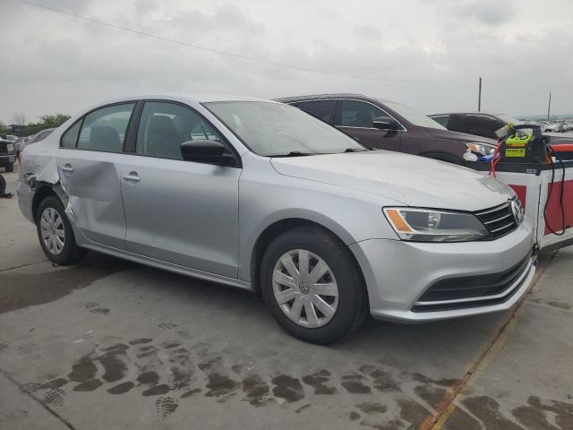 3VW2K7AJ0FM274630 - 2015 VOLKSWAGEN JETTA BASE 银色 照片 4